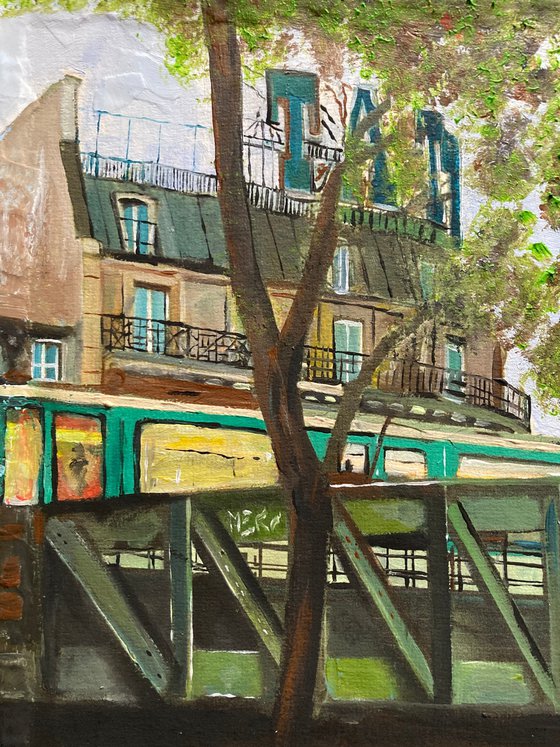 A Busy Morning In Paris, France