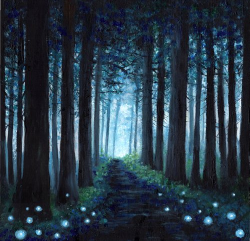 Dark forest by Linzi Fay