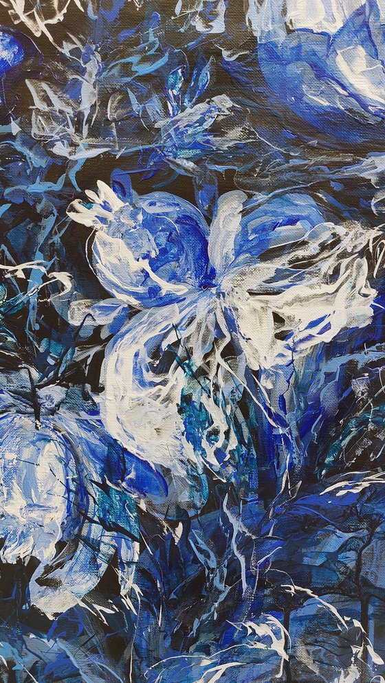 Heritage Echoes: Garden in Blue