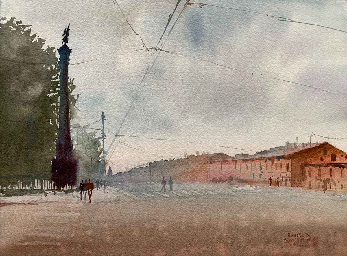 Nevsky Prospekt. St. Petersburg. by Evgenia Panova