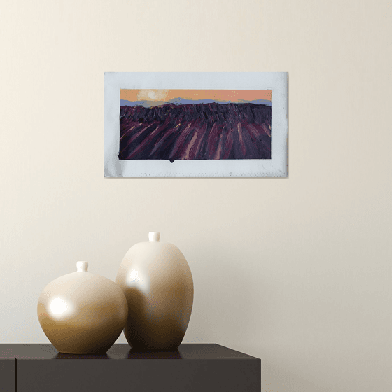 Lavender fields II.. / ORIGINAL OIL PAINTING