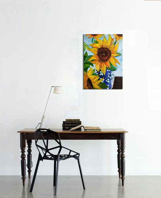 Sunflowers - Painting