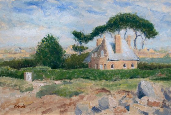 House on the Pink Granite Coast, Brittany