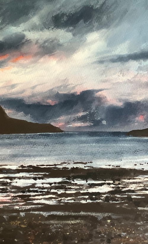 Coastal sunset by Darren Carey