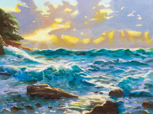 Ocean Tranquillity by Gordon Bruce