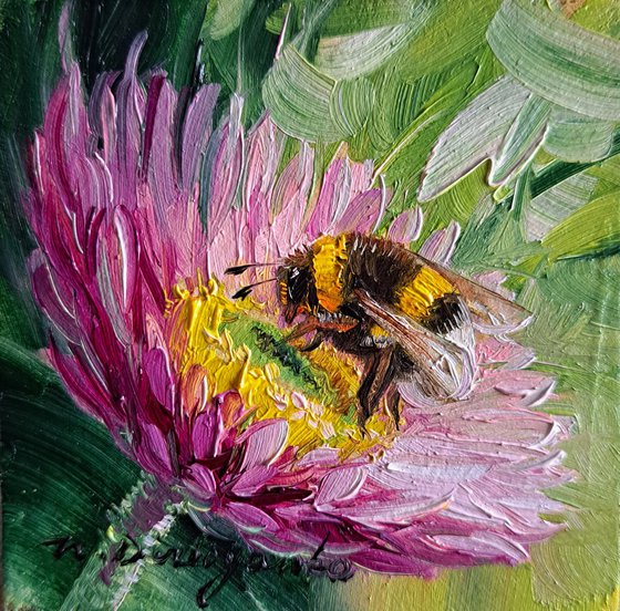 Bumblebee painting