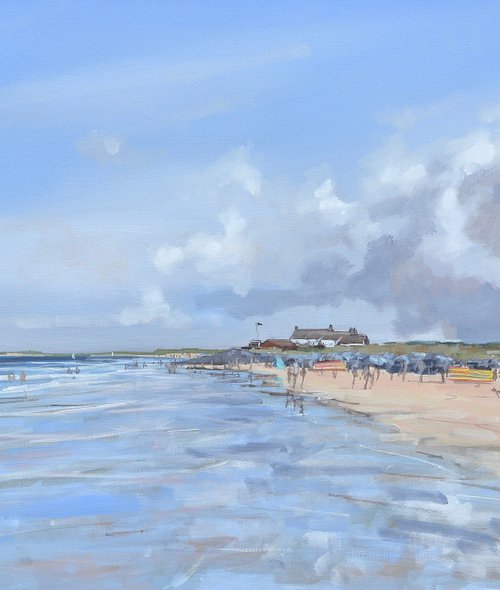 Brancaster summer, showers nearby. by Tom Cringle