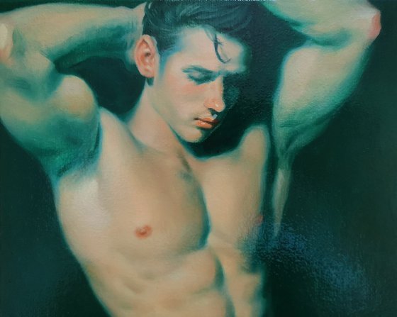 Young male model
