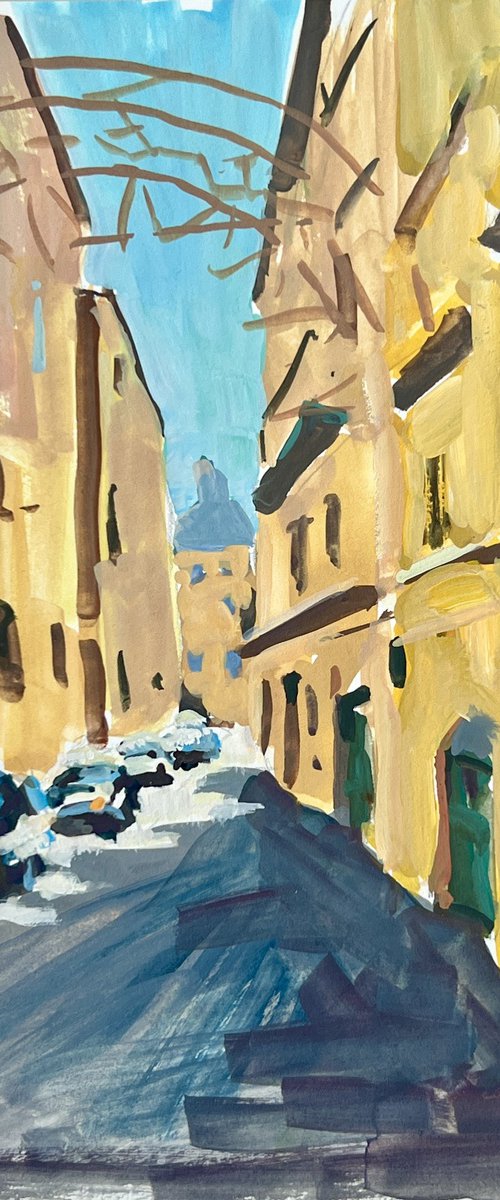 Palermo street by Louise Gillard