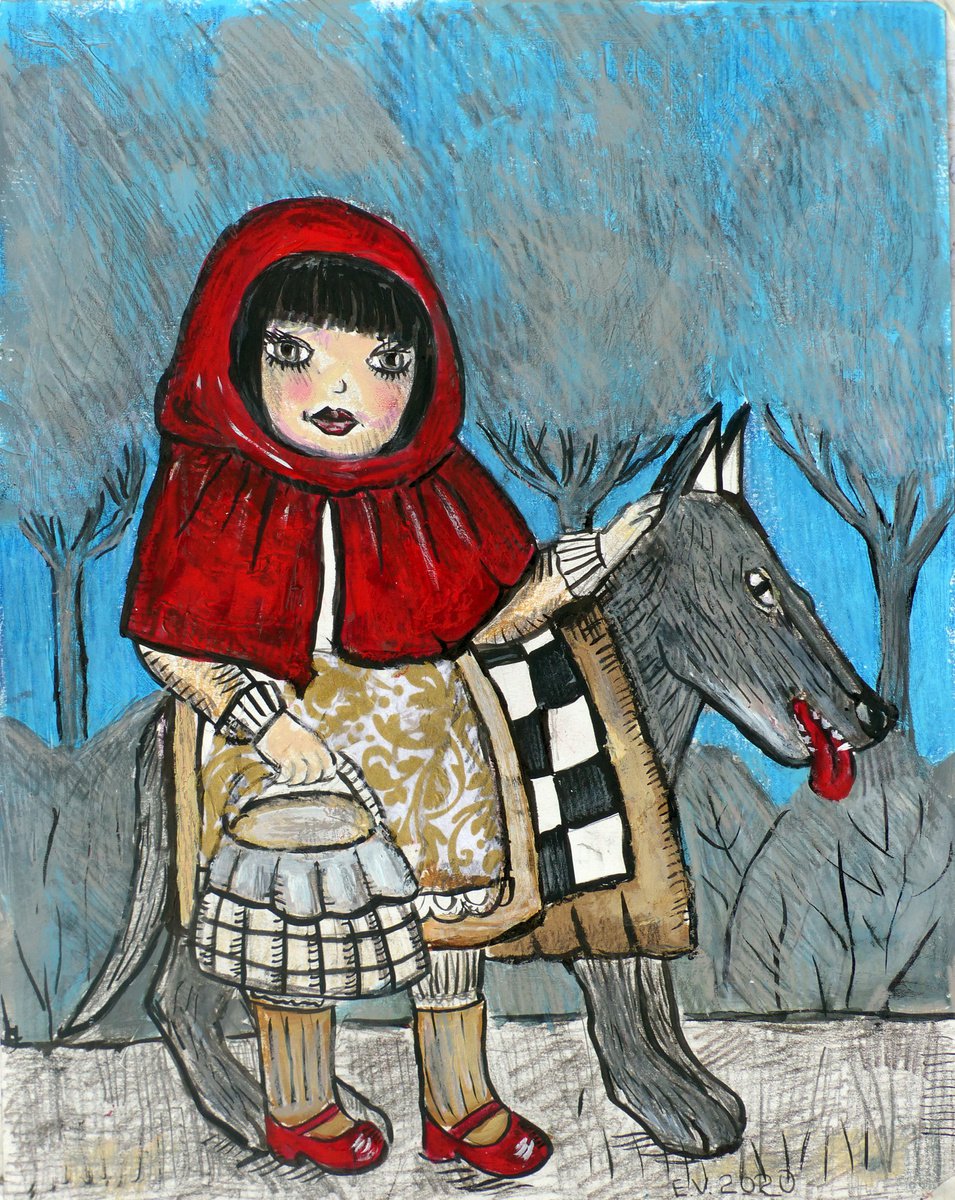 Little Red Riding Hood by Elizabeth Vlasova