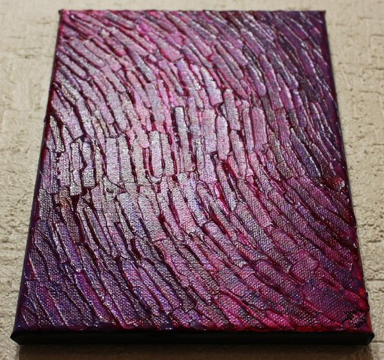 Texture movement / Purple Red