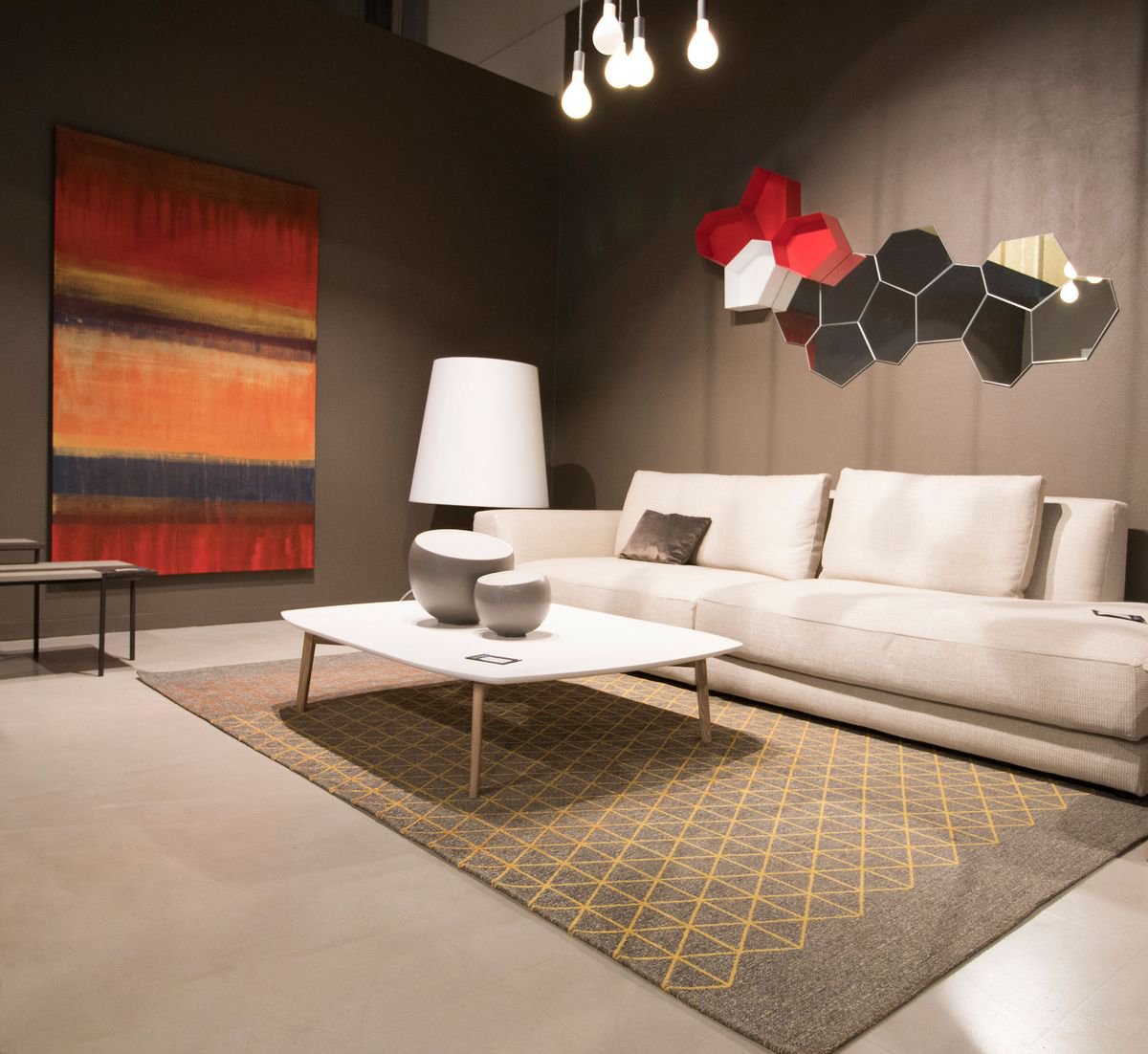 Abstract Acrylic Painting By Rokas Berziunas, 47 X 78", No. 250 (120 X 198 Cm), Original Artwork