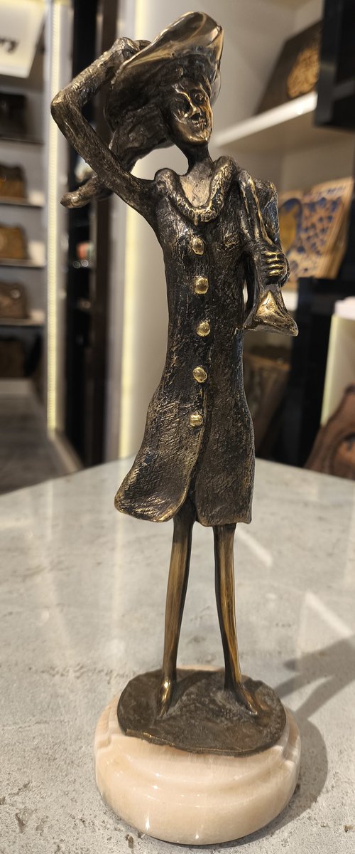 Lady with the Money Bag by Hrachya Ohanyan