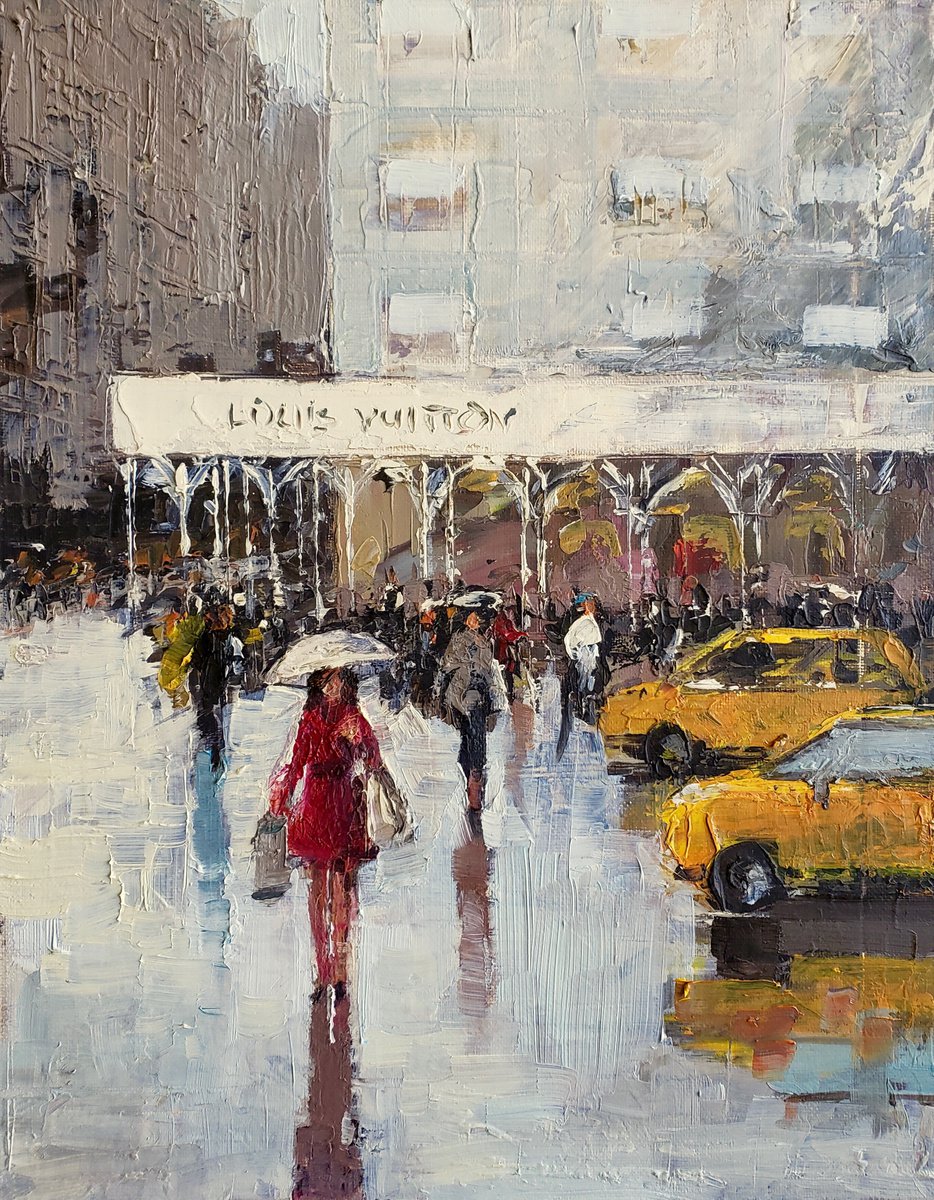 CITY LIGHTS B-49. NEW YORK. by Irina Alexandrina