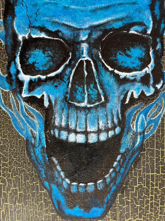 Blue Skull