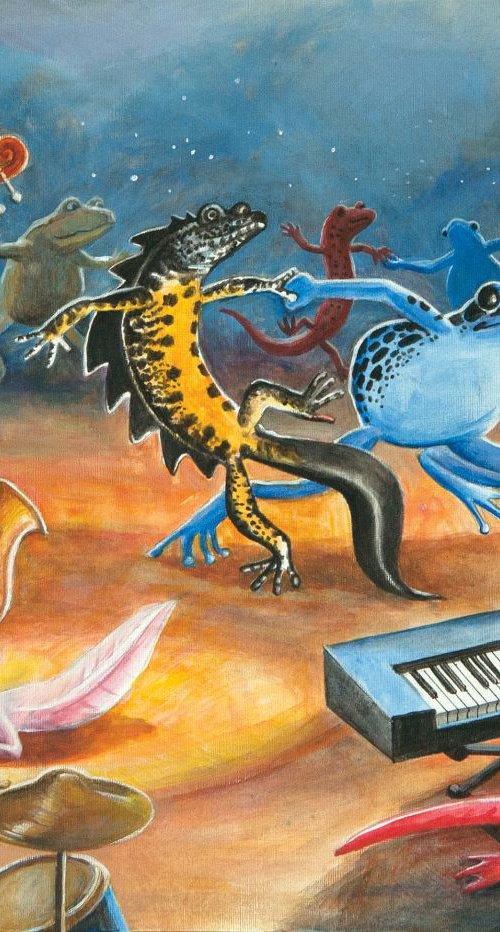 Salamander Ball Jazz Band 3 by Daniel Loveday