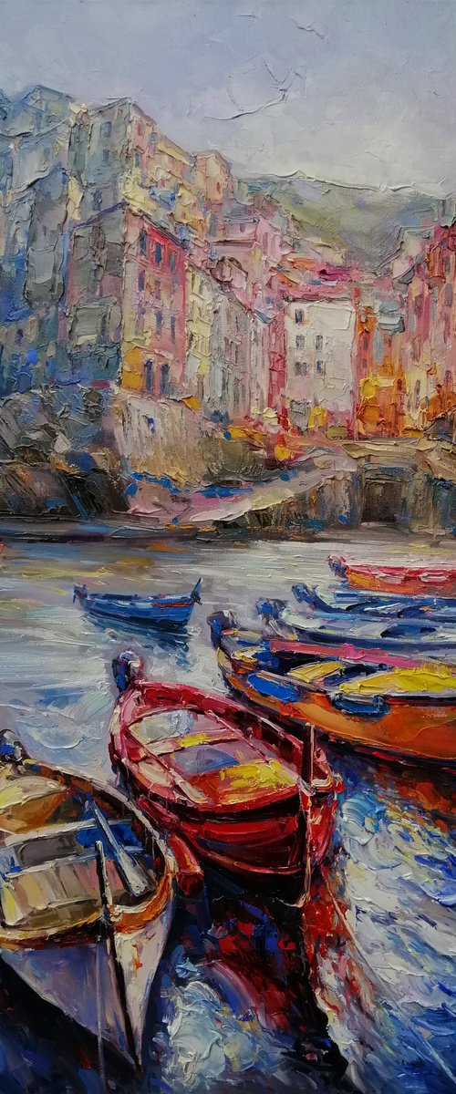 Riomaggiore by Artem Grunyka