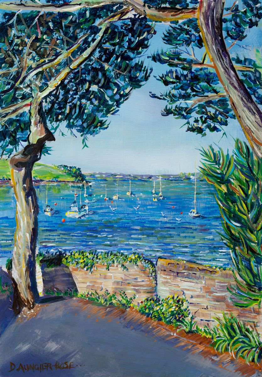 ST MAWES MOORINGS by Diana Aungier-Rose
