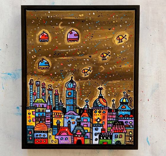 La Citta' Incantata di notte