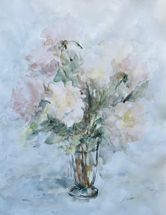 Peonies 50x65 cm 2025