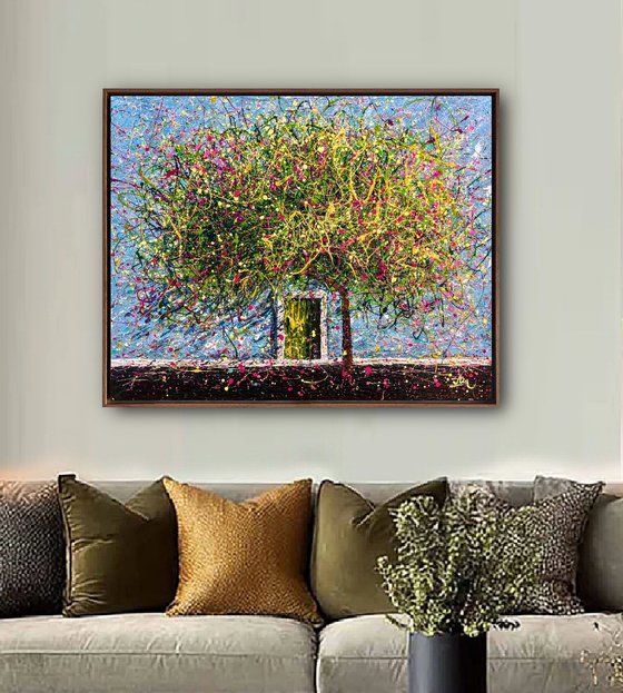 Tree of Spring - framed