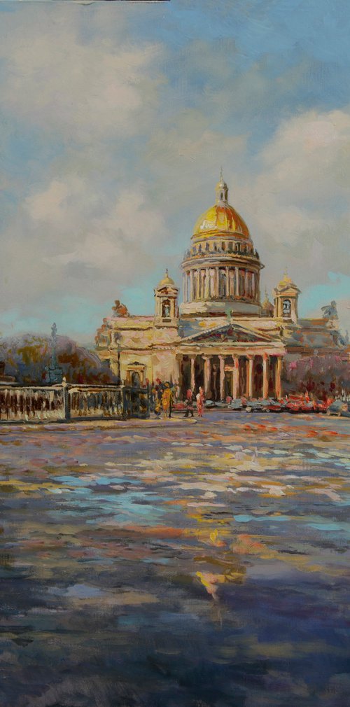 Saint-Petersburg. Spring by Eduard Panov