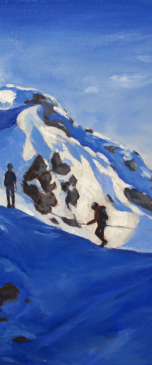 On a mountain trail by Alfia Koral