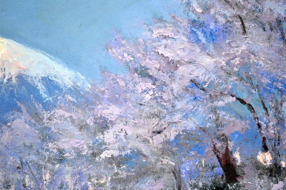 Purple Twilight over Fuji