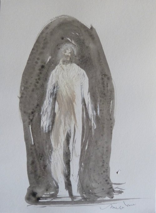 Human Figure 7, 21x29 cm - AF exclusive by Frederic Belaubre