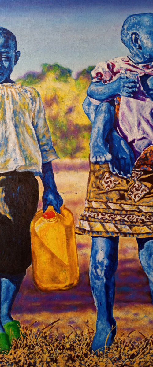 "Seeking The Source II" by Clement Mohale