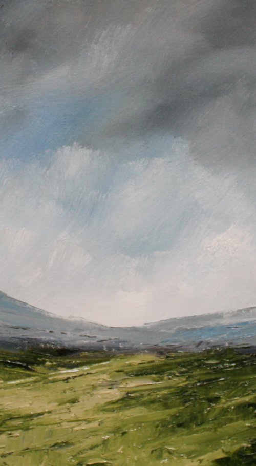 Gathering Storm, Irish Landscape by John Halliday