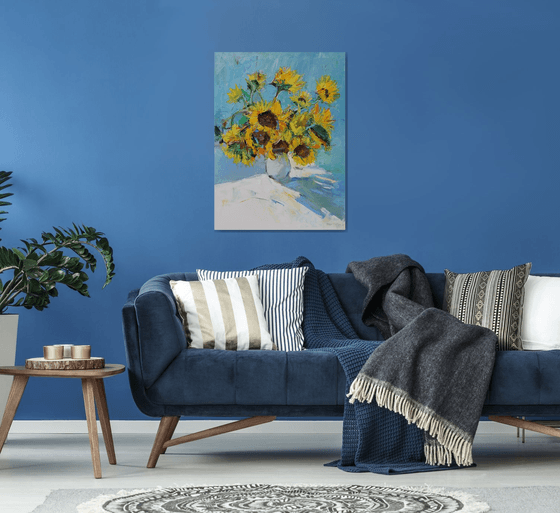" Sunflowers "