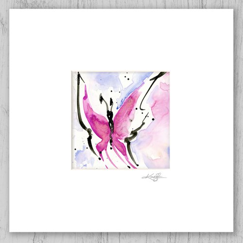 Butterfly Fancy 5 -  Painting by Kathy Morton Stanion by Kathy Morton Stanion