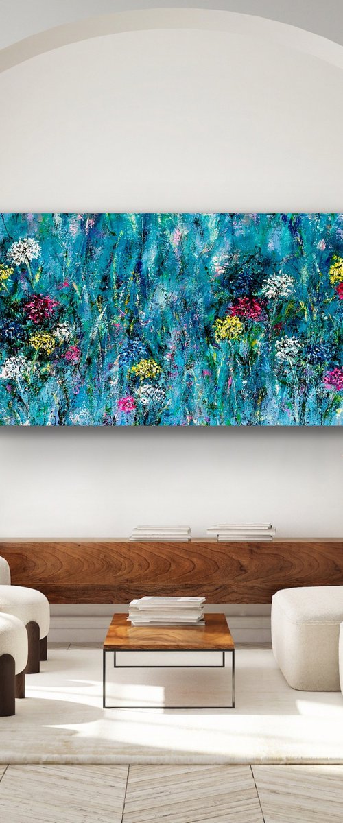 Tapestry of Summer Garden by Pooja Verma