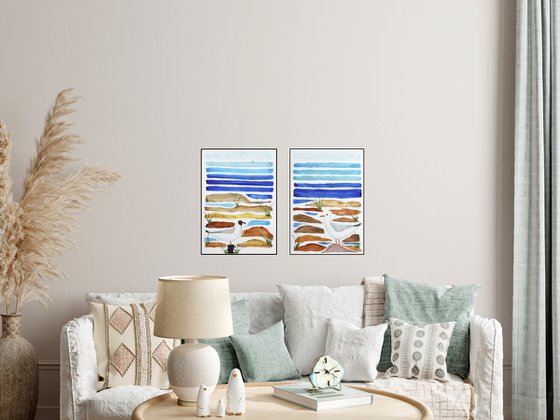 A stroll on the beach