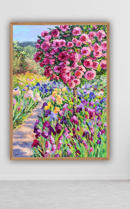 Summer Blooms by Kristen Olson Stone
