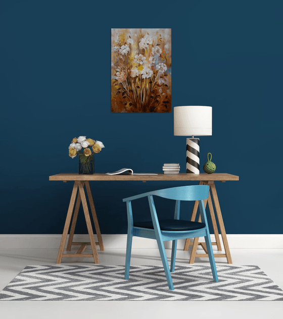 Flower fantasy - original painting