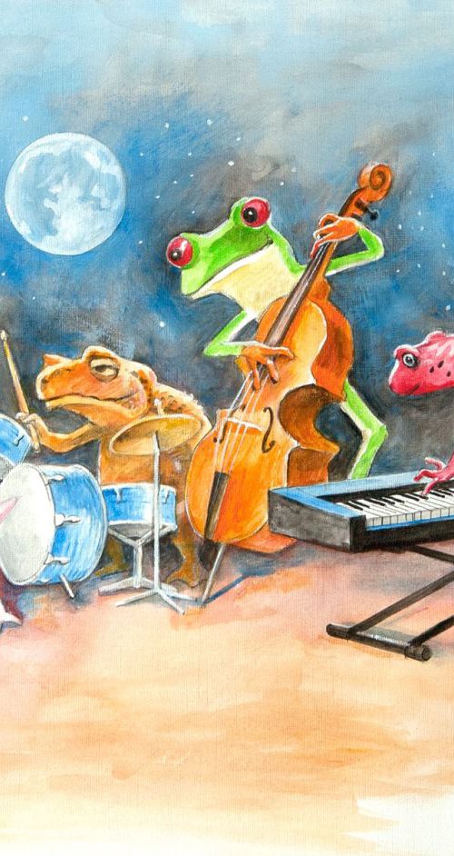Salamander Ball Jazz band 2 by Daniel Loveday