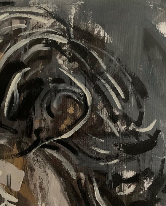 Large male portrait of Manurios