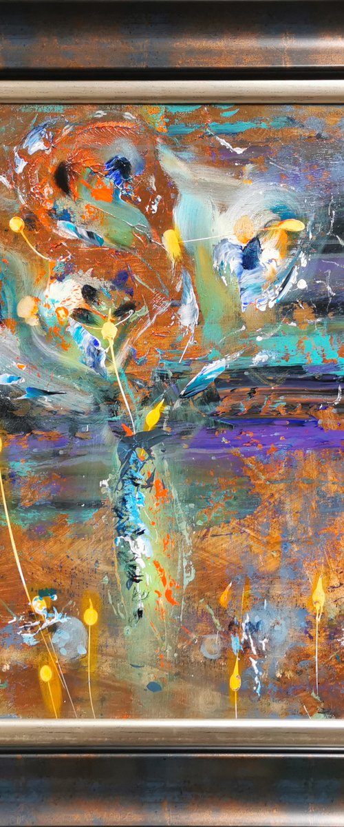 Rust raw found beauty enigmatic still life by Kloska, by Kloska Ovidiu