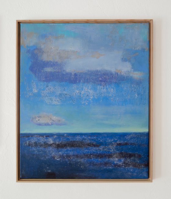 Cloud Framed 20x24" 51x60 cm by Bo Kravchenko