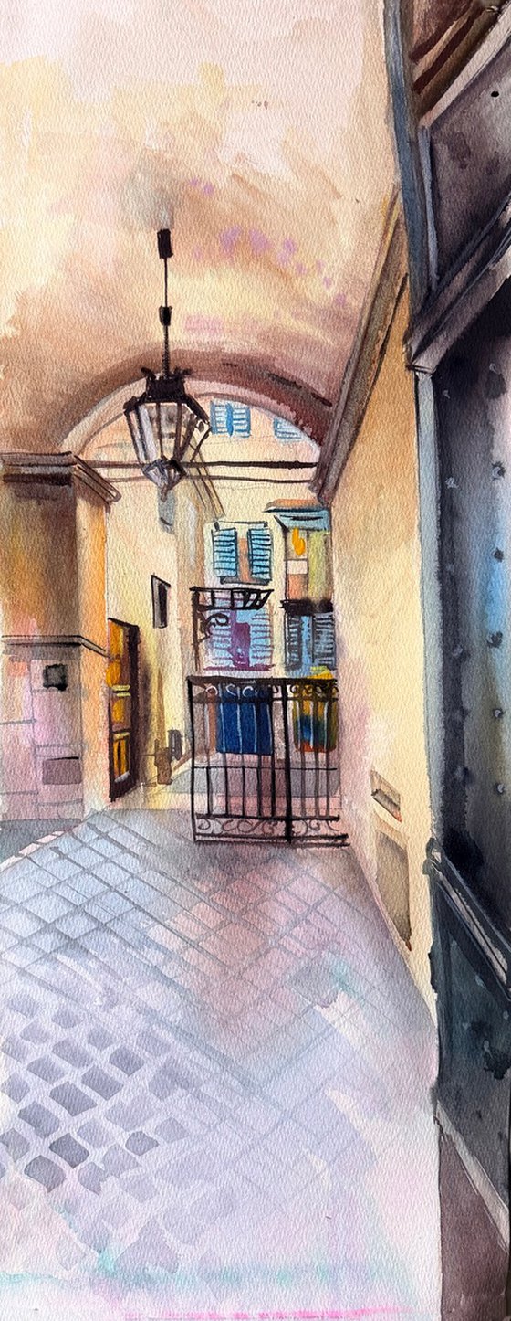 Under the Arches of Bologna