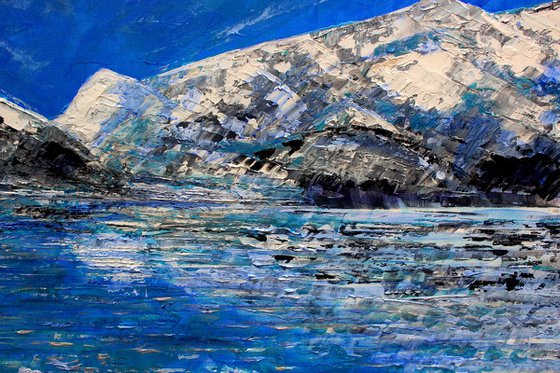 Glacier Bay ( Large 40"x30"-102cm x 76cm)