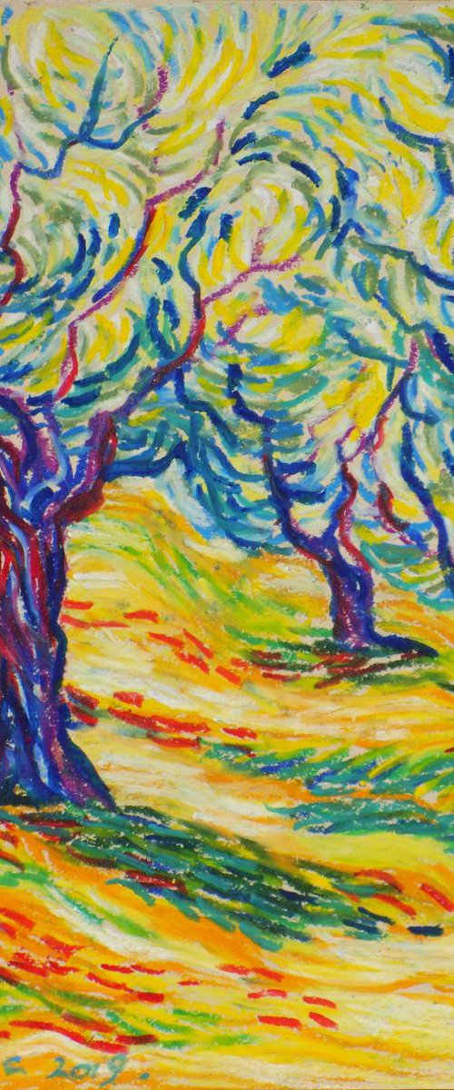Turbulent orchard by Maja Grecic