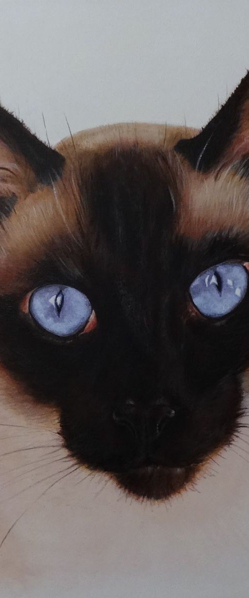 I only have eyes for you by Mel Davies Original Art