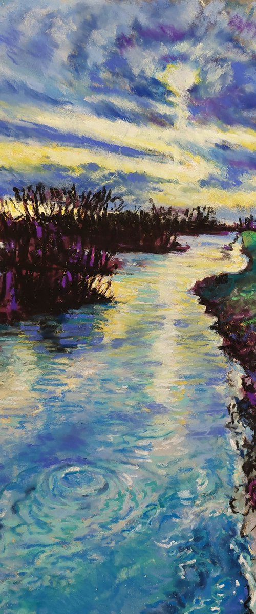 Peaceful Light on the Fens by Zoe Elizabeth Norman