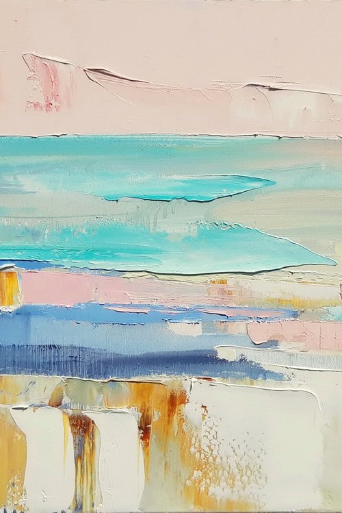 Morning on the lake. by Lesya Ros