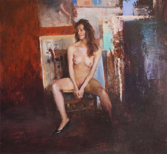 Julya in studio