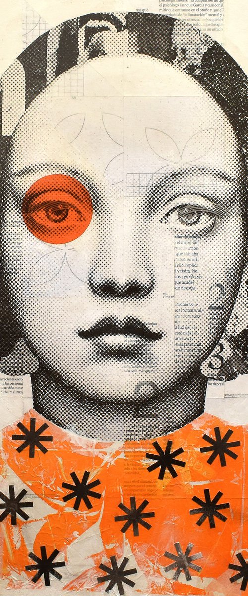 309_Girl with orange jumper by Manel Villalonga