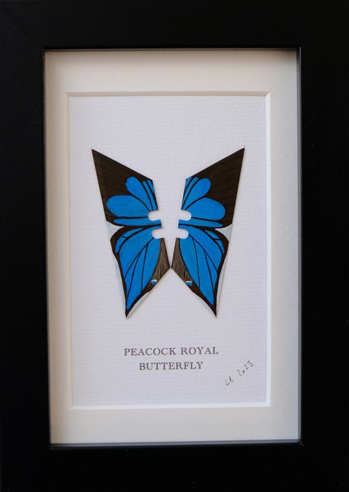 Peacock Royal Butterfly by Lene Bladbjerg